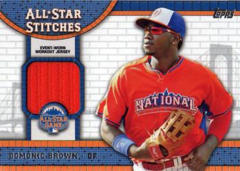2013 Topps Update - All-Star Stitches #ASR-DB Domonic Brown Front