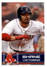 2014 Topps Stickers #17 Shane Victorino Front