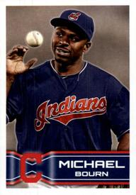 2014 Topps Stickers #62 Michael Bourn Front