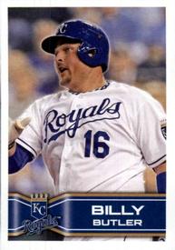 2014 Topps Stickers #78 Billy Butler Front