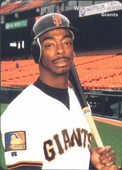 1994 Mother's Cookies San Francisco Giants #15 Willie McGee Front