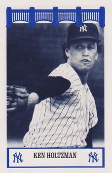 1992 The Wiz New York Yankees of the 70s #NNO Ken Holtzman Front