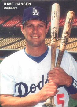 1995 Mother's Cookies Los Angeles Dodgers #10 Dave Hansen Front