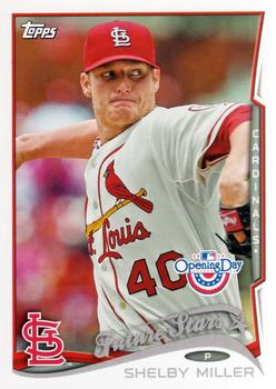 2014 Topps Opening Day #204 Shelby Miller Front