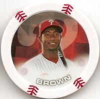2014 Topps Chipz #NNO Domonic Brown Front