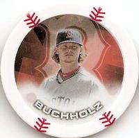 2014 Topps Chipz #NNO Clay Buchholz Front