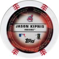 2014 Topps Chipz #NNO Jason Kipnis Back