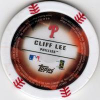 2014 Topps Chipz #NNO Cliff Lee Back