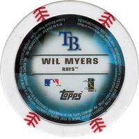 2014 Topps Chipz #NNO Wil Myers Back