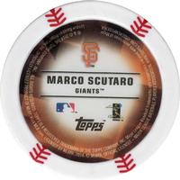 2014 Topps Chipz #NNO Marco Scutaro Back
