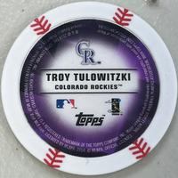 2014 Topps Chipz #NNO Troy Tulowitzki Back