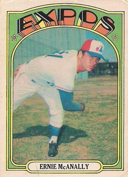 1972 O-Pee-Chee #58 Ernie McAnally Front