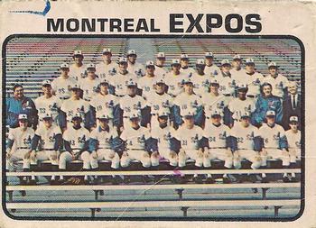 1973 O-Pee-Chee #576 Montreal Expos Front