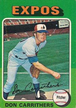 1975 O-Pee-Chee #438 Don Carrithers Front
