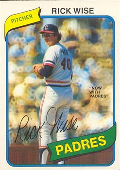 1980 O-Pee-Chee #370 Rick Wise Front