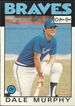1986 O-Pee-Chee #197 Dale Murphy Front