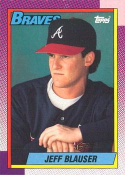 1990 O-Pee-Chee #251 Jeff Blauser Front
