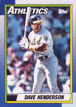 1990 O-Pee-Chee #68 Dave Henderson Front
