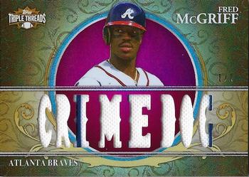2013 Topps Triple Threads - Relics Ruby #TTR-FM1 Fred McGriff Front
