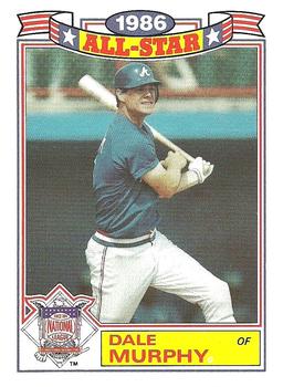 1987 Topps - Glossy All-Stars #7 Dale Murphy Front