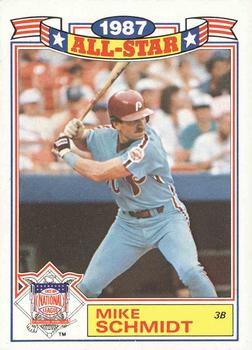 1988 Topps - Glossy All-Stars #15 Mike Schmidt Front