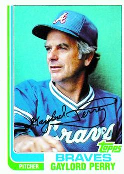 1982 Topps #115 Gaylord Perry Front