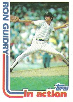 1982 Topps #10 Ron Guidry Front
