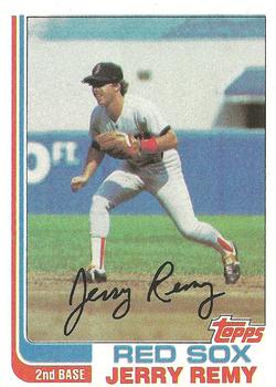 1982 Topps #25 Jerry Remy Front