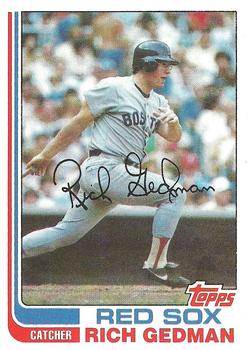 1982 Topps #59 Rich Gedman Front