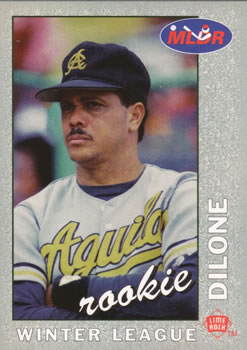 1993 Lime Rock Dominican Winter League - Diamond Stars #94 Miguel Dilone Front