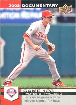 2008 Upper Deck Documentary #3692 Chase Utley Front