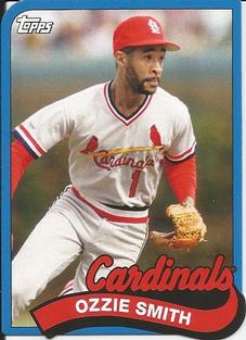 2014 Topps - 1989 Topps Die Cut Minis #TM-24 Ozzie Smith Front