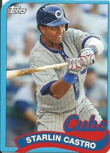 2014 Topps - 1989 Topps Die Cut Minis #TM-70 Starlin Castro Front