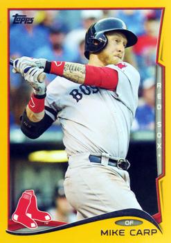 2014 Topps - Yellow #11 Mike Carp Front
