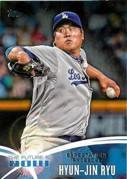 2014 Topps - The Future is Now #FN-15 Hyun-Jin Ryu Front