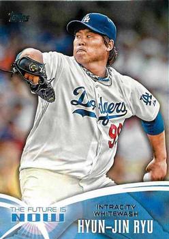 2014 Topps - The Future is Now #FN-16 Hyun-Jin Ryu Front