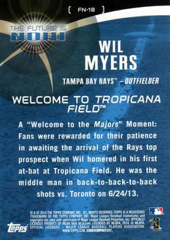 2014 Topps - The Future is Now #FN-18 Wil Myers Back