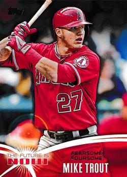 2014 Topps - The Future is Now #FN-19 Mike Trout Front
