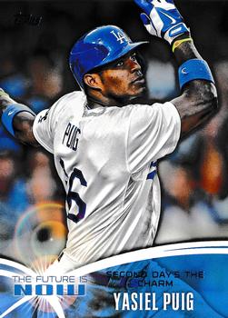 2014 Topps - The Future is Now #FN-25 Yasiel Puig Front