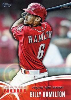 2014 Topps - The Future is Now #FN-34 Billy Hamilton Front