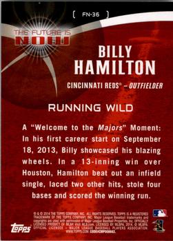 2014 Topps - The Future is Now #FN-36 Billy Hamilton Back