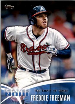 2014 Topps - The Future is Now #FN-52 Freddie Freeman Front