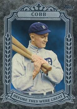 2014 Topps - Before They Were Great #BG-25 Ty Cobb Front
