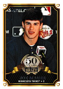 2014 Topps - 50 Years of the Draft #50YD-1 Joe Mauer Front
