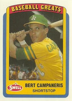 1990 Swell Baseball Greats #121 Bert Campaneris Front