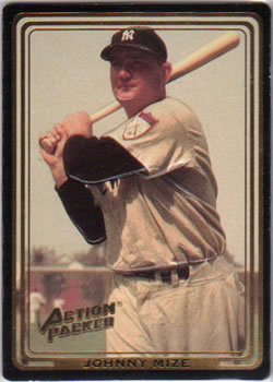 1993 Action Packed All-Star Gallery Series I #13 Johnny Mize Front