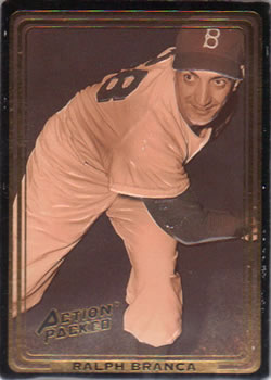 1993 Action Packed All-Star Gallery Series I #41 Ralph Branca Front