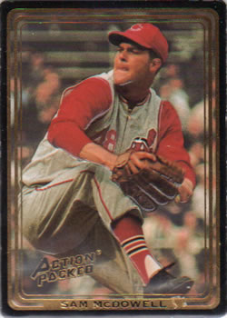 1993 Action Packed All-Star Gallery Series I #48 Sam McDowell Front