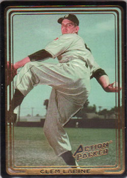 1993 Action Packed All-Star Gallery Series I #59 Clem Labine Front