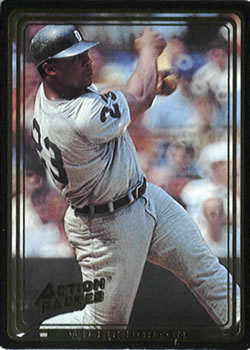 1993 Action Packed All-Star Gallery Series I #73 Willie Horton Front